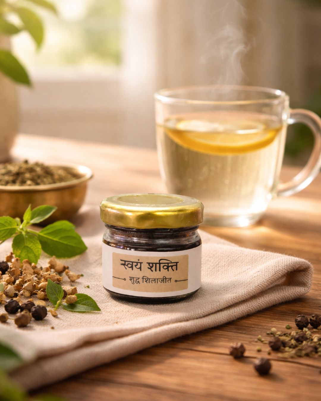 Swayam Shakti Pure Shilajit Resin | 10g | 100% Pure Himalayan Shilajit