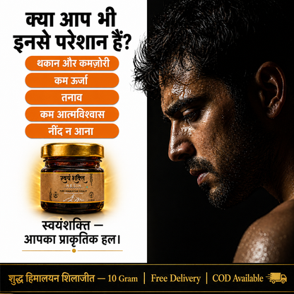Swayam Shakti Pure Shilajit Resin | 10g | 100% Pure Himalayan Shilajit